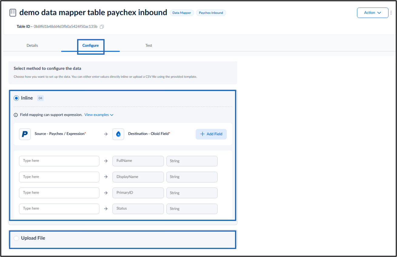 How to Configure Data Mapper Table for... - screenshot 5