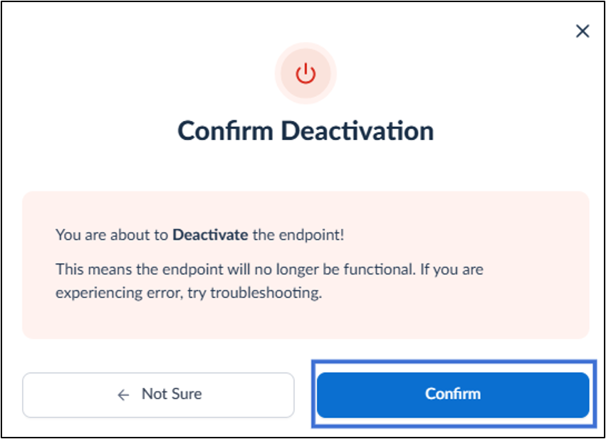 How to Deactivate Endpoint in Tenant... - screenshot 5