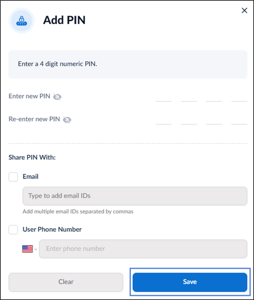 How to Add PIN Credential for User - screenshot 5