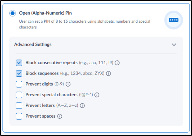 How to Configure PIN - screenshot 7