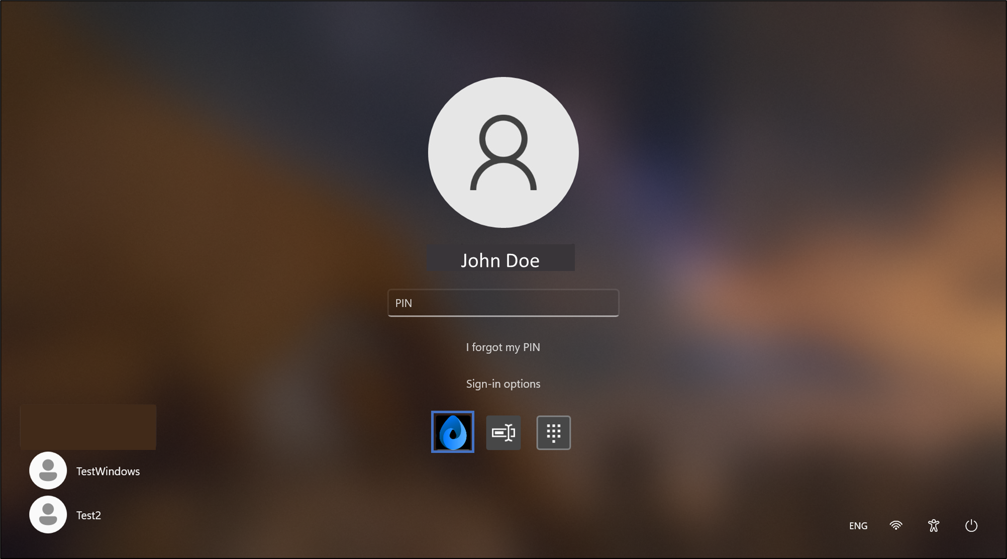 Multi-factor authentication in Windows... - screenshot 1