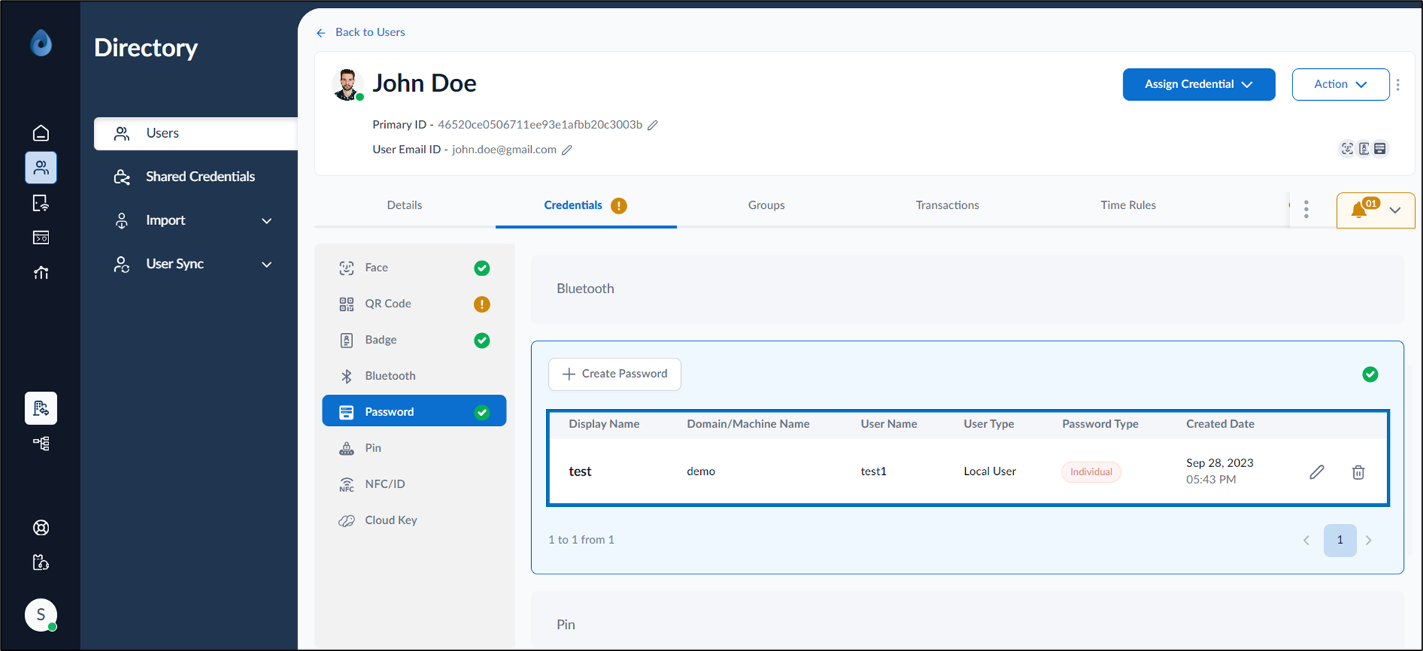 Creating Passwords and Shared... - screenshot 8