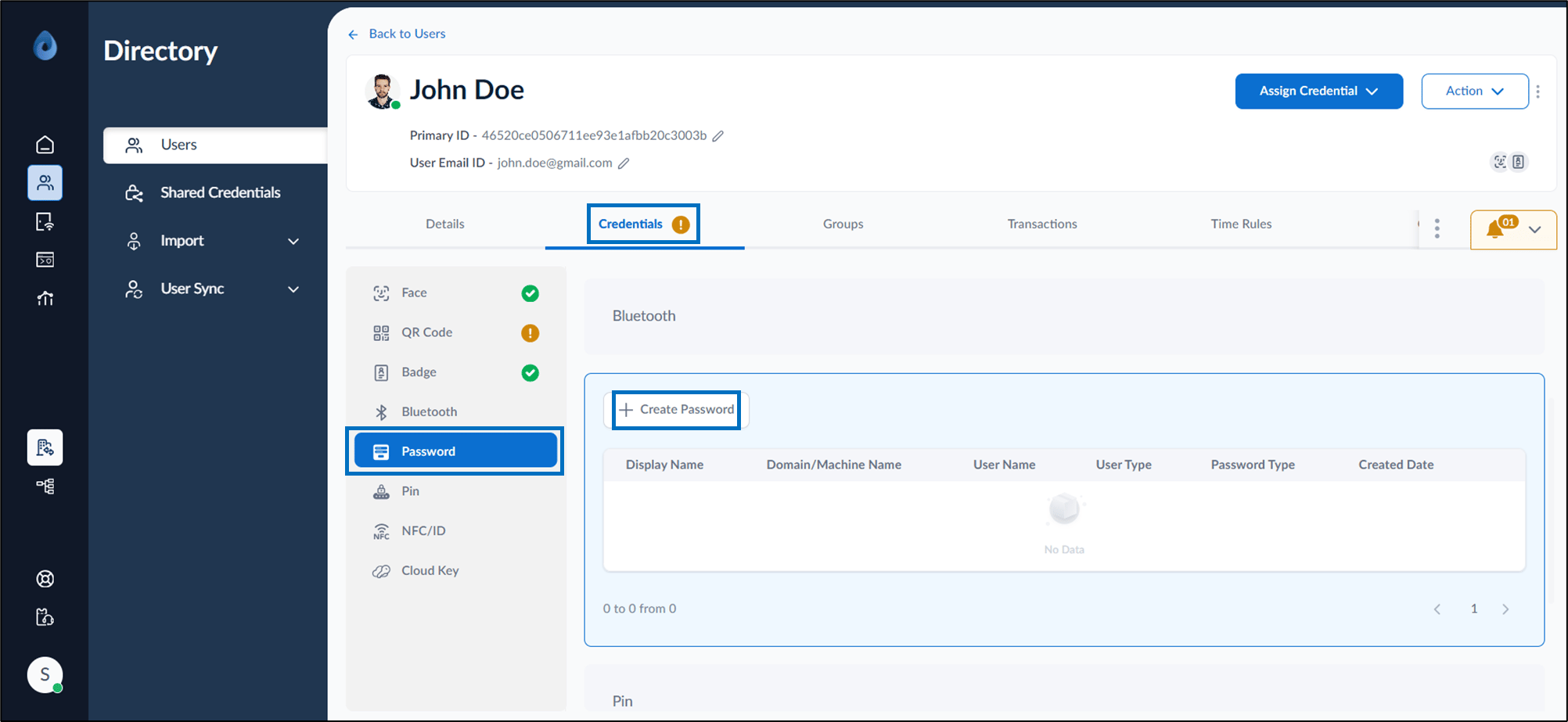 Creating Passwords and Shared... - screenshot 6