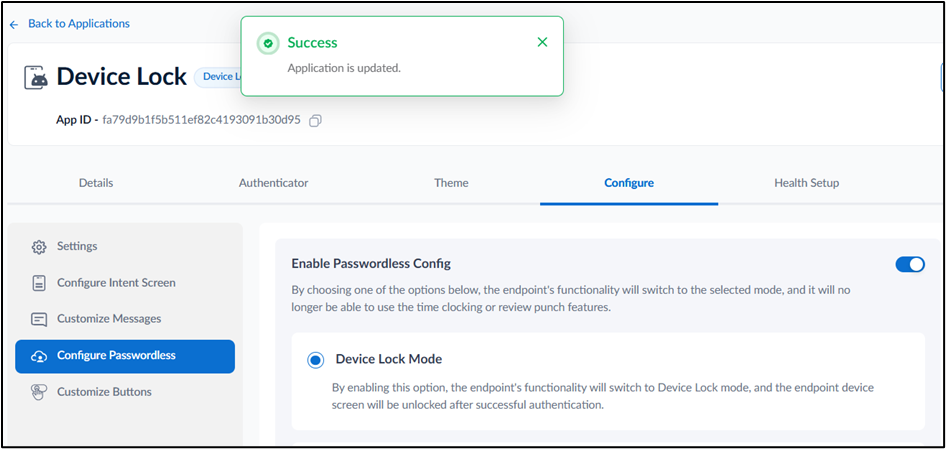 Android Passwordless Device Unlock with... - screenshot 6