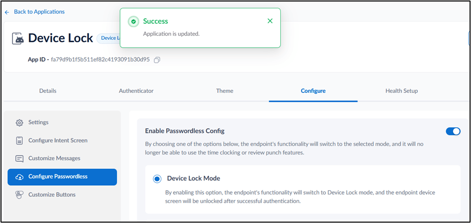 Android Passwordless Device Unlock with... - screenshot 6