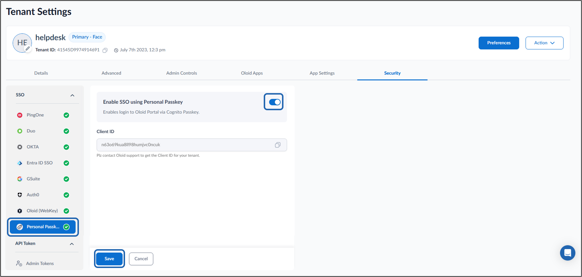 How to Enable SSO using Personal... - screenshot 4