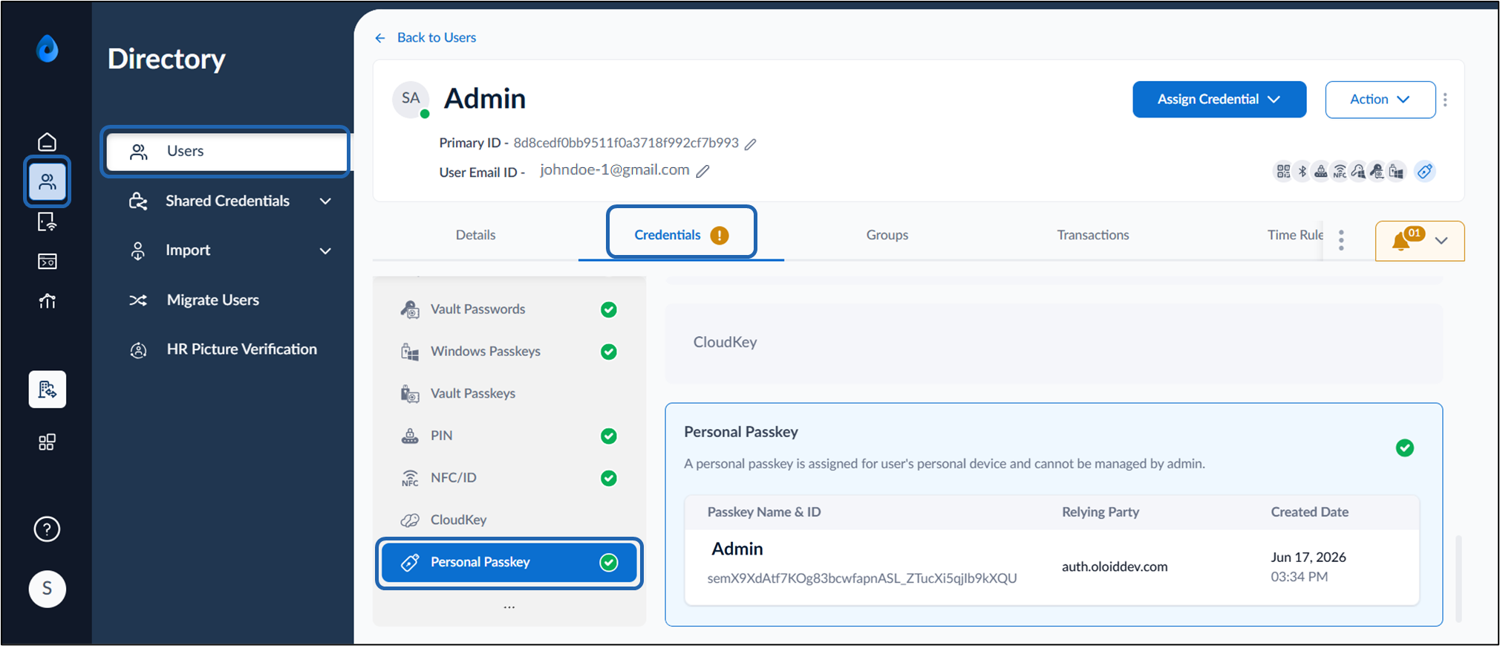 How to Generate Personal Passkey - screenshot 6