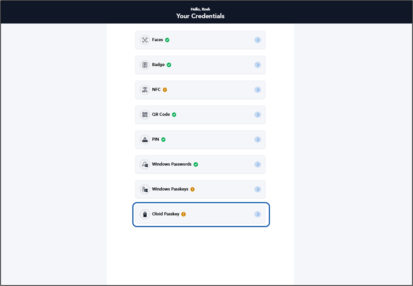 How to Generate Oloid Passkey in the... - screenshot 1