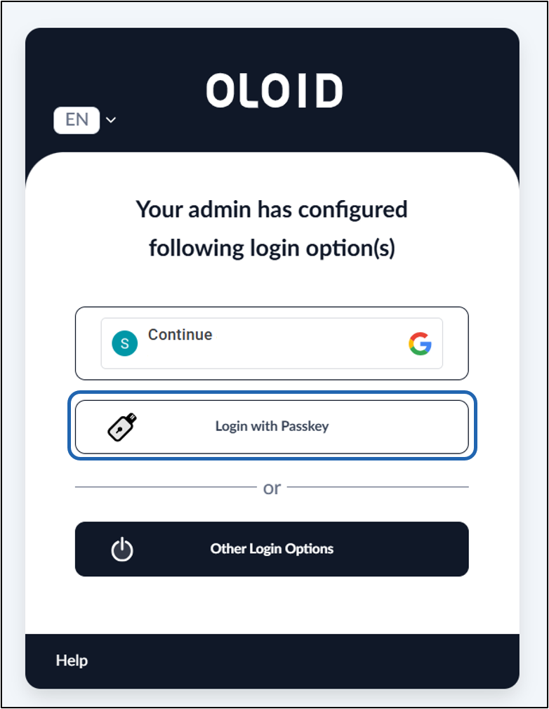 How to Login to User Portal with Oloid... - screenshot 2