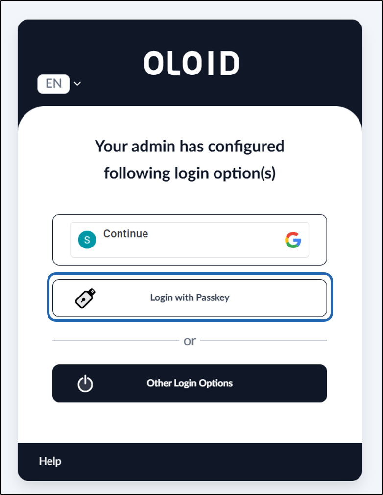 How to Login to User Portal with Oloid... - screenshot 2