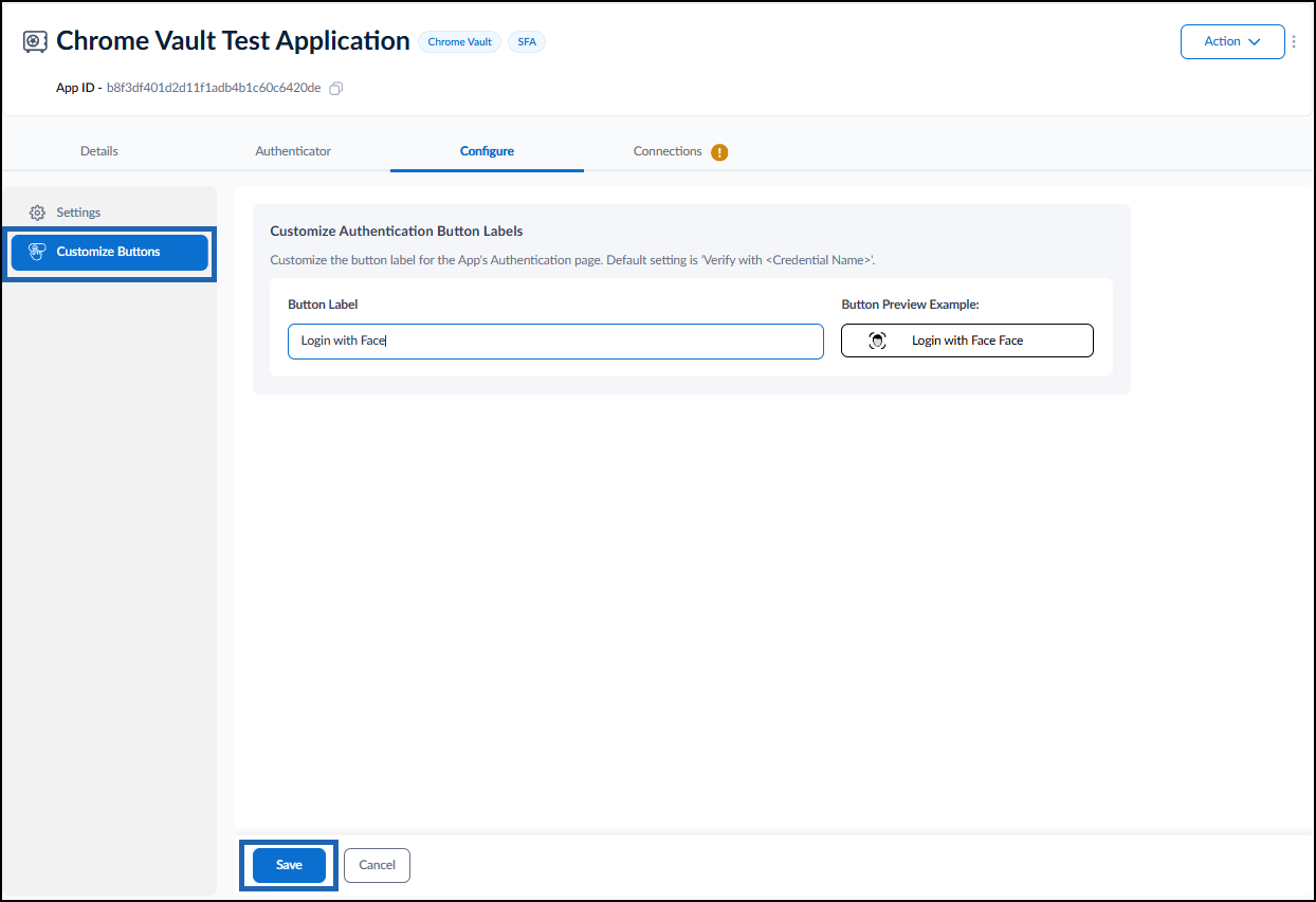 Test Chrome Vault - screenshot 15