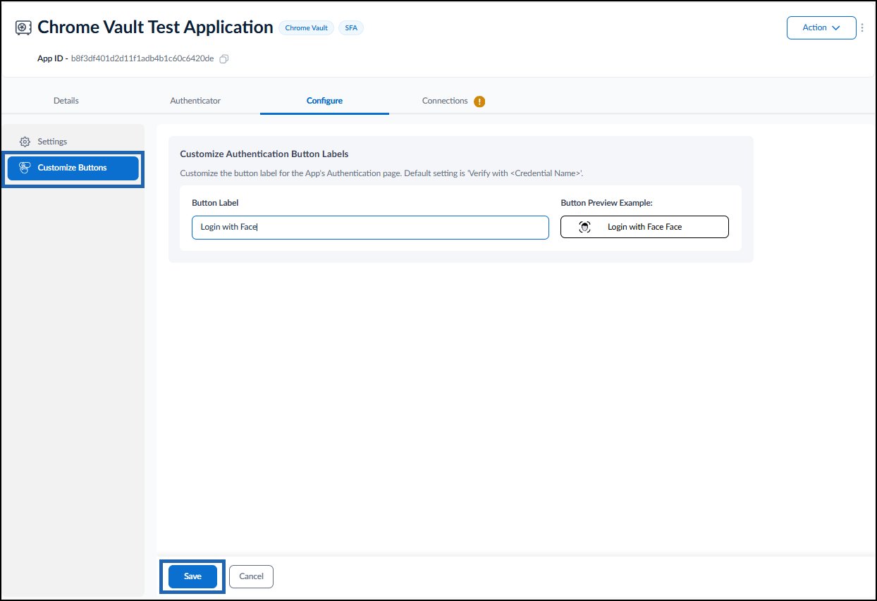 Test Chrome Vault - screenshot 15