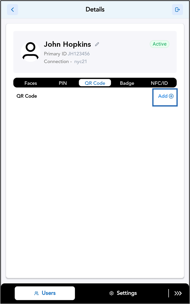 How to Assign QR Code for Users in the... - screenshot 3