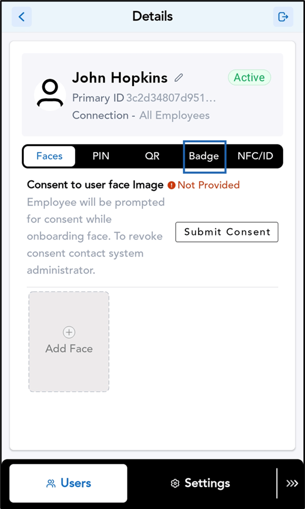 How to assign a Badge for Users in the... - screenshot 2