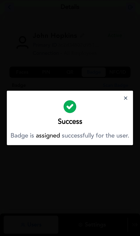 How to assign a Badge for Users in the... - screenshot 5