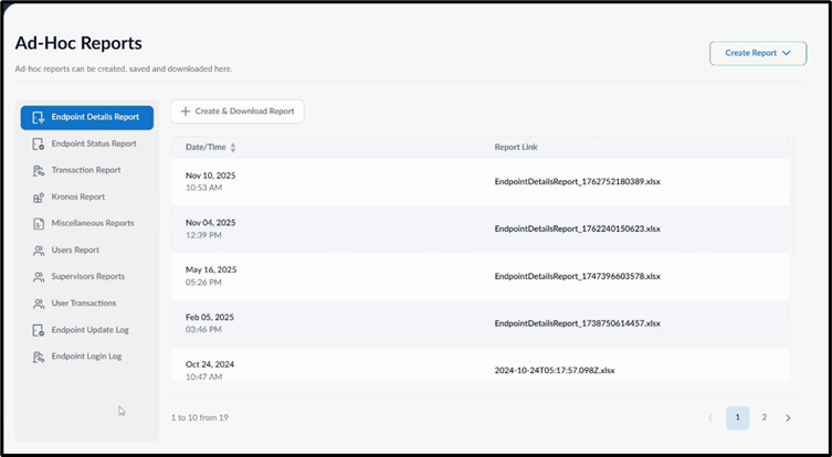 How to create and download Supervisors... - screenshot 2