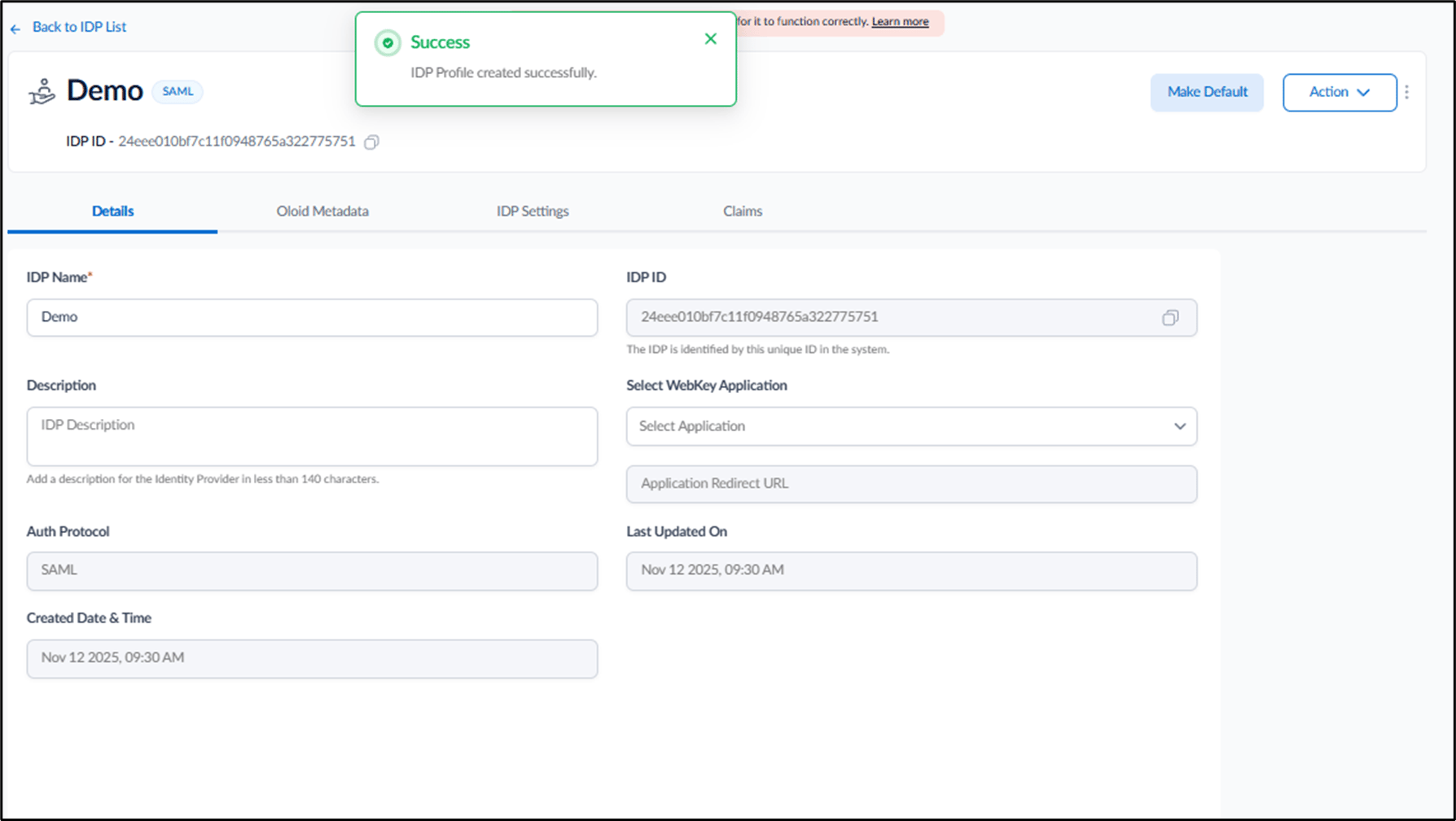 How to Create IDP Profile for Security... - screenshot 5