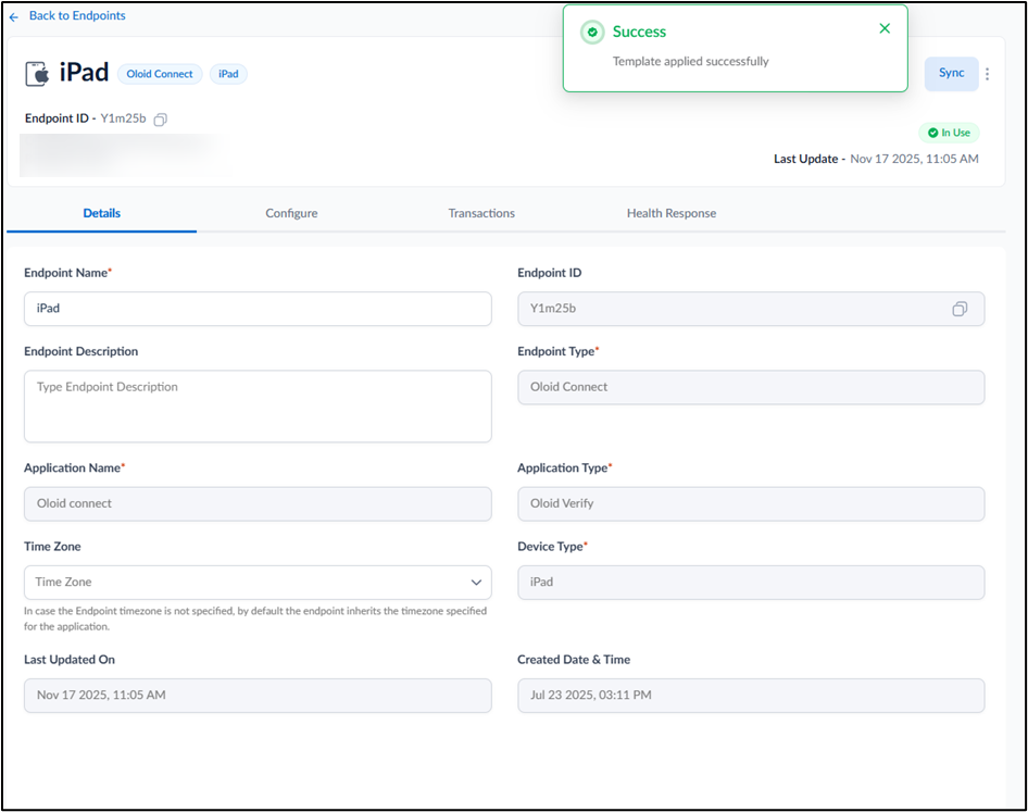 How to apply Endpoint Template after... - screenshot 6