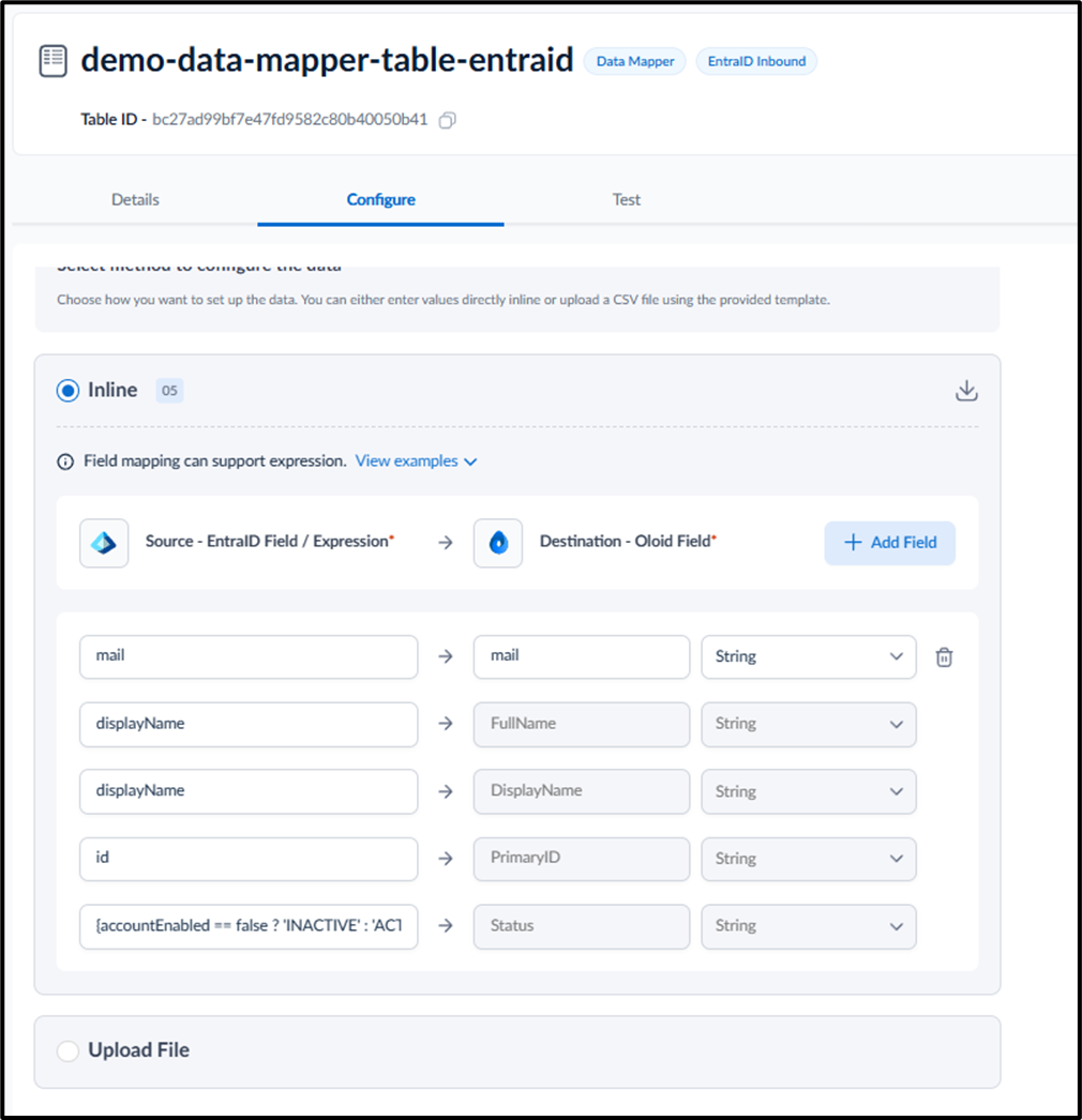 Inbound in the Tenant Admin Portal - screenshot 8