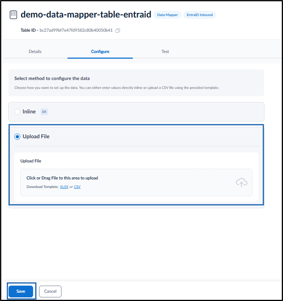 Inbound in the Tenant Admin Portal - screenshot 7