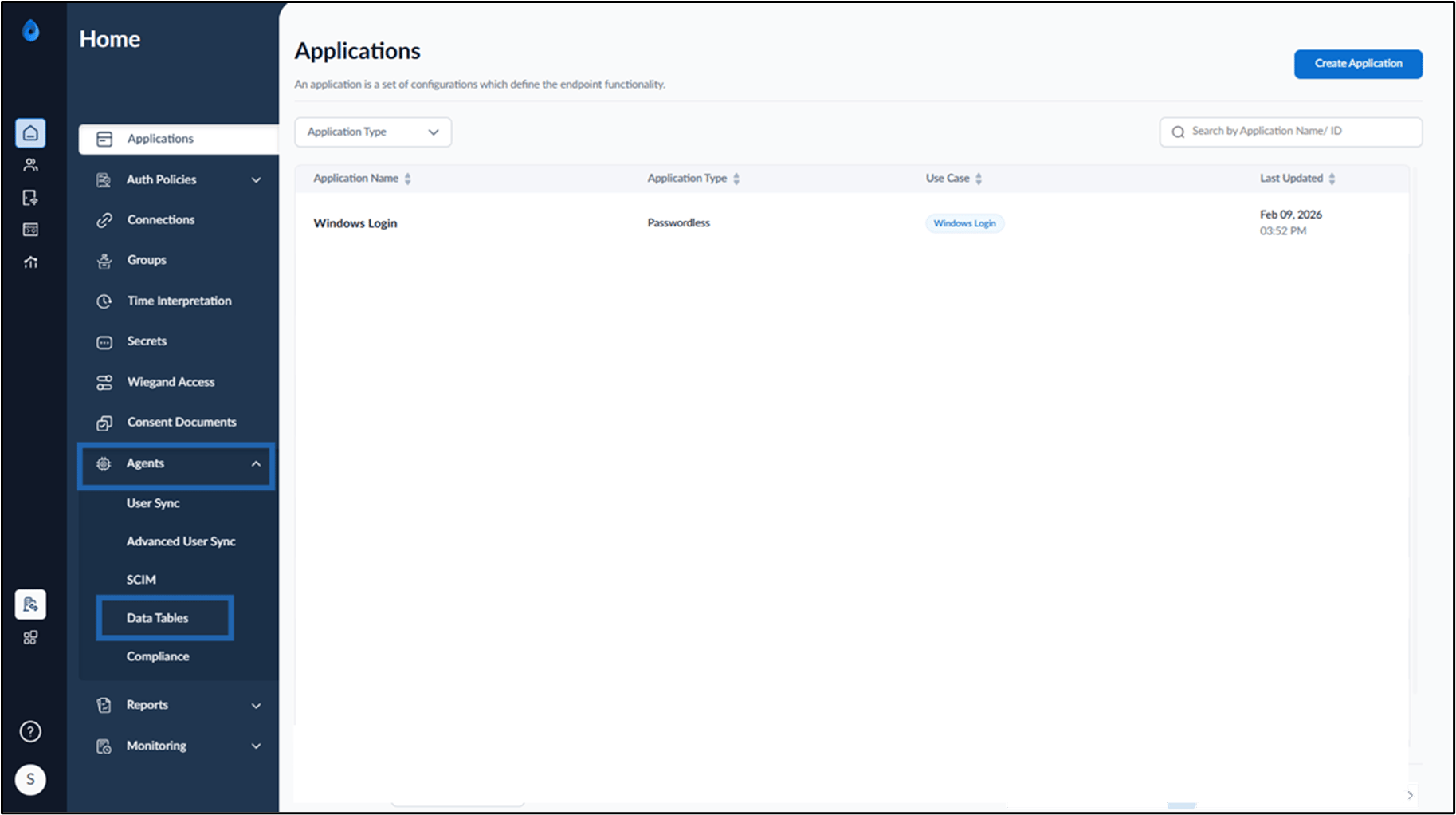 Inbound in the Tenant Admin Portal - screenshot 1