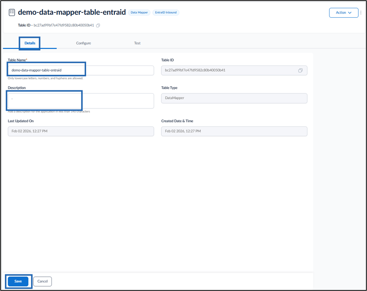 Inbound in the Tenant Admin Portal - screenshot 4