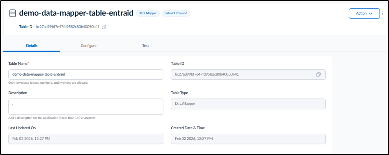 Inbound in the Tenant Admin Portal - screenshot 3