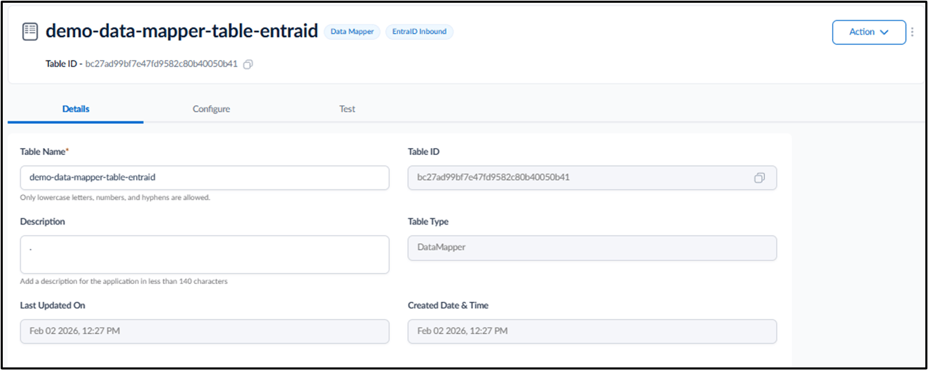Inbound in the Tenant Admin Portal - screenshot 3