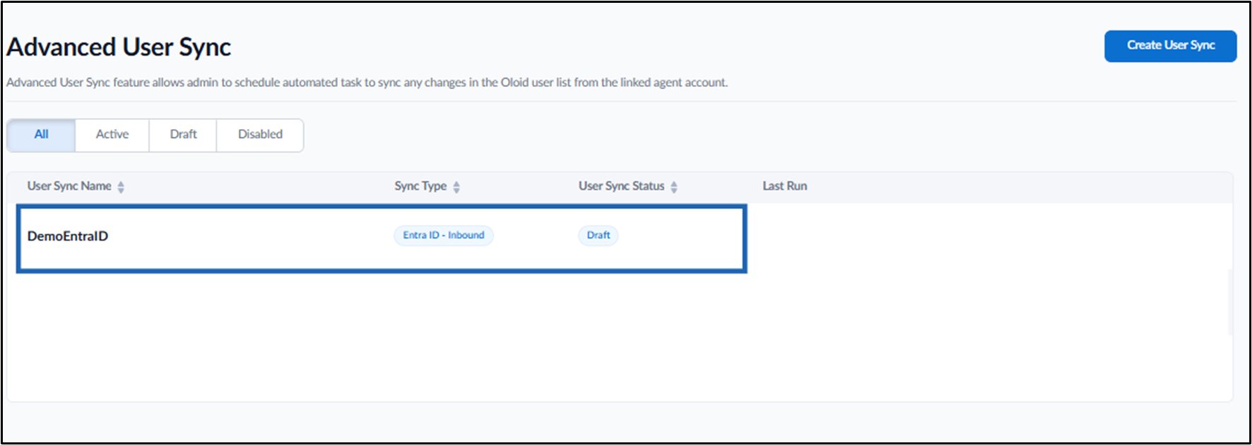 Inbound in the Tenant Admin Portal - screenshot 4