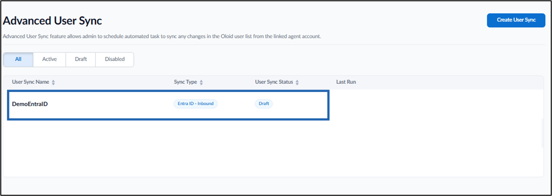 Inbound in the Tenant Admin Portal - screenshot 4