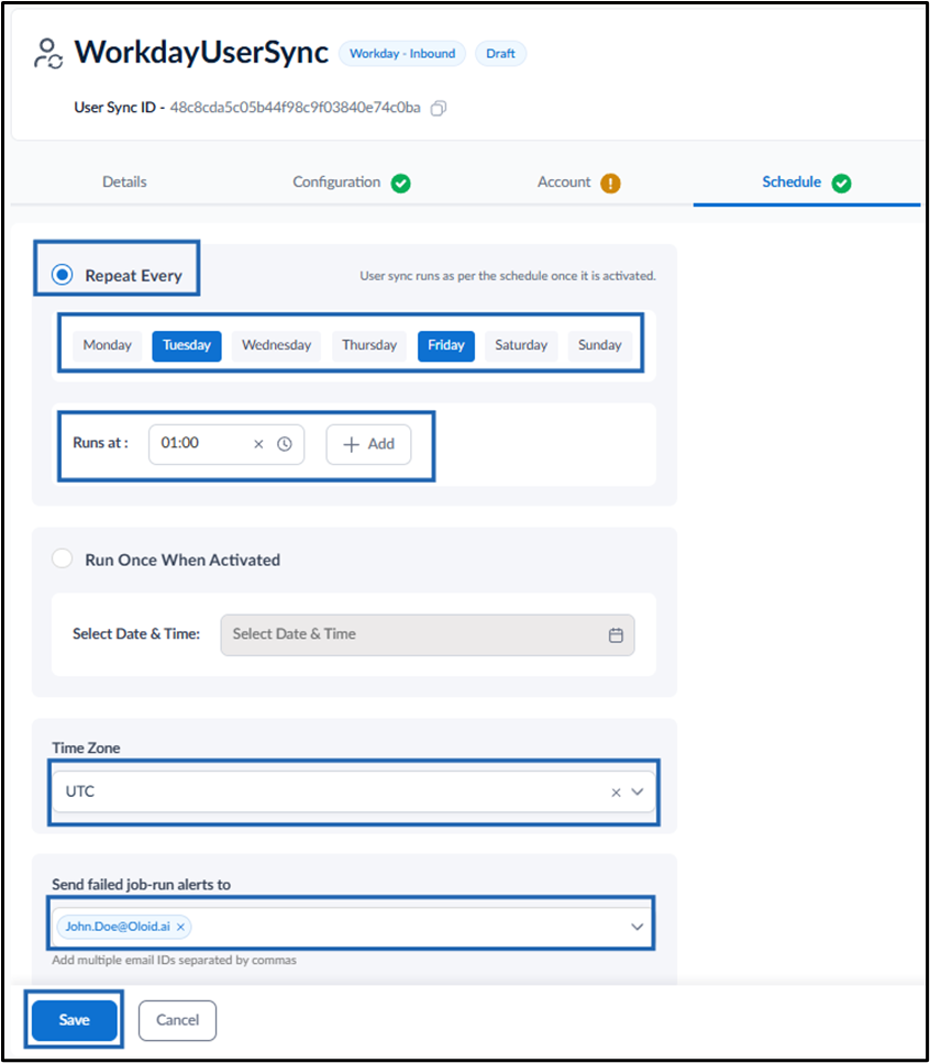 Inbound in the Tenant Admin Portal - screenshot 21