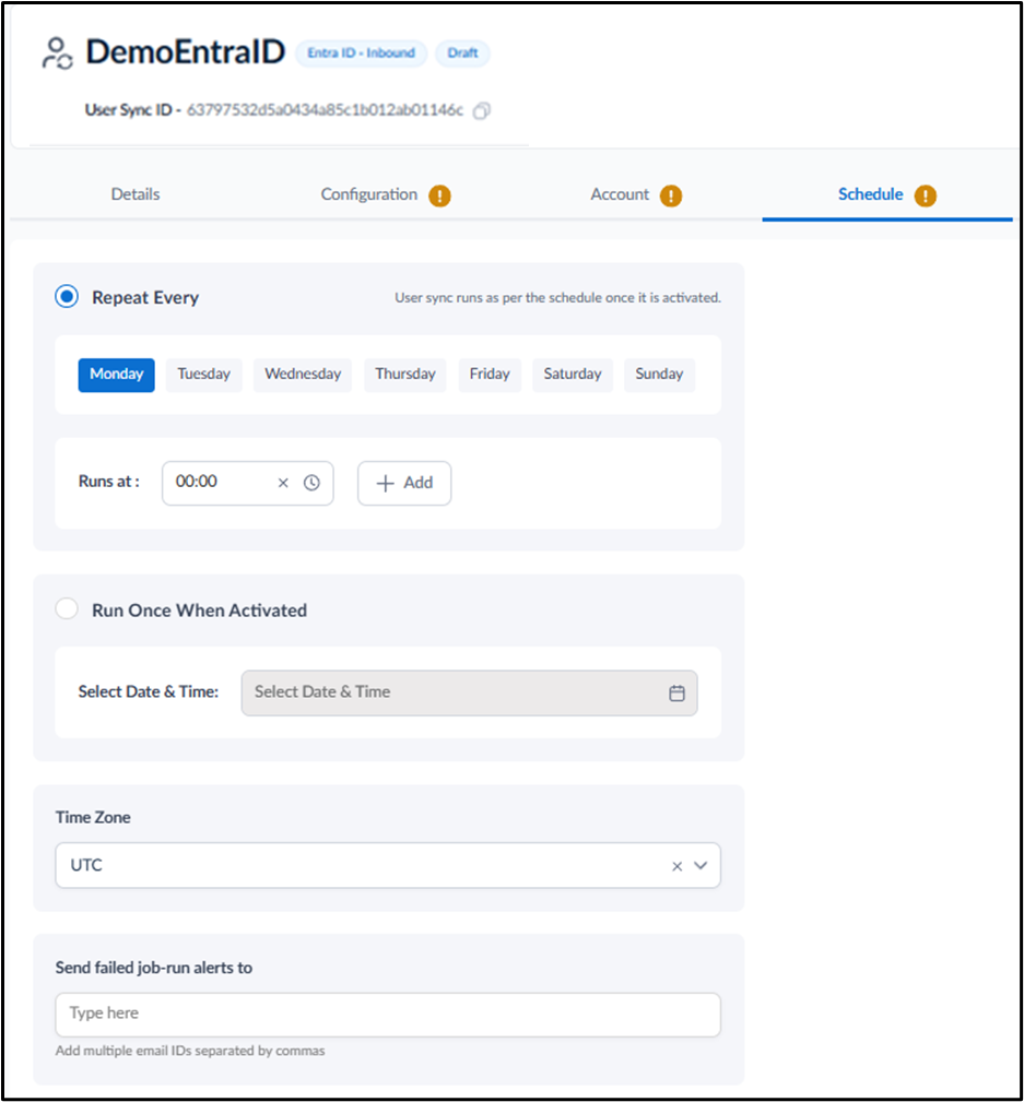 Inbound in the Tenant Admin Portal - screenshot 20