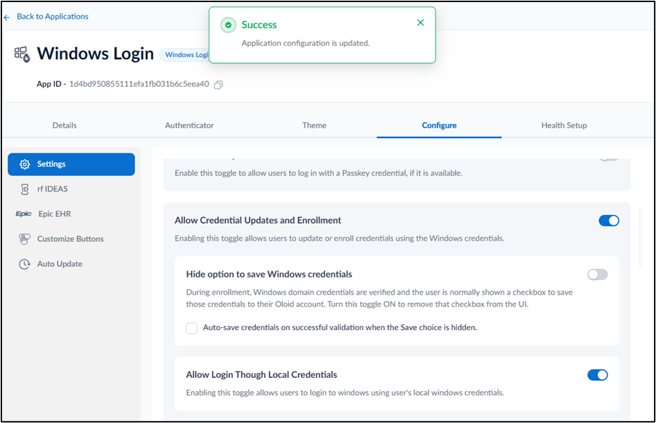 How to Configure Allow Login Through... - screenshot 4