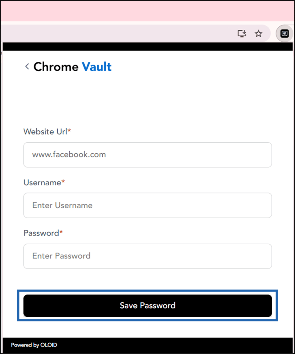 How to save password in Chrome Vault - screenshot 14
