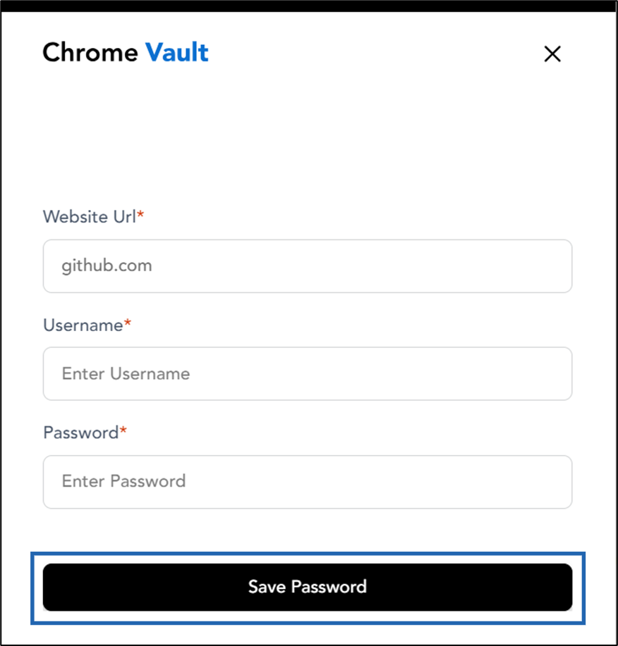 How to save password in Chrome Vault - screenshot 7