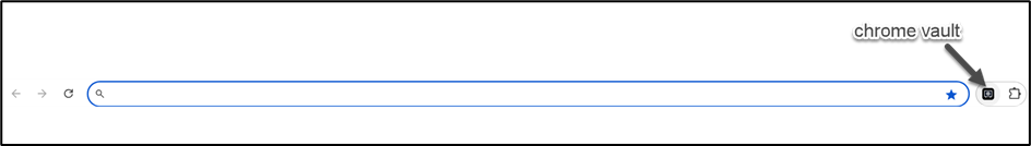 How to save password in Chrome Vault - screenshot 1