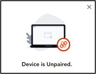 How to unpair an Endpoint - screenshot 7