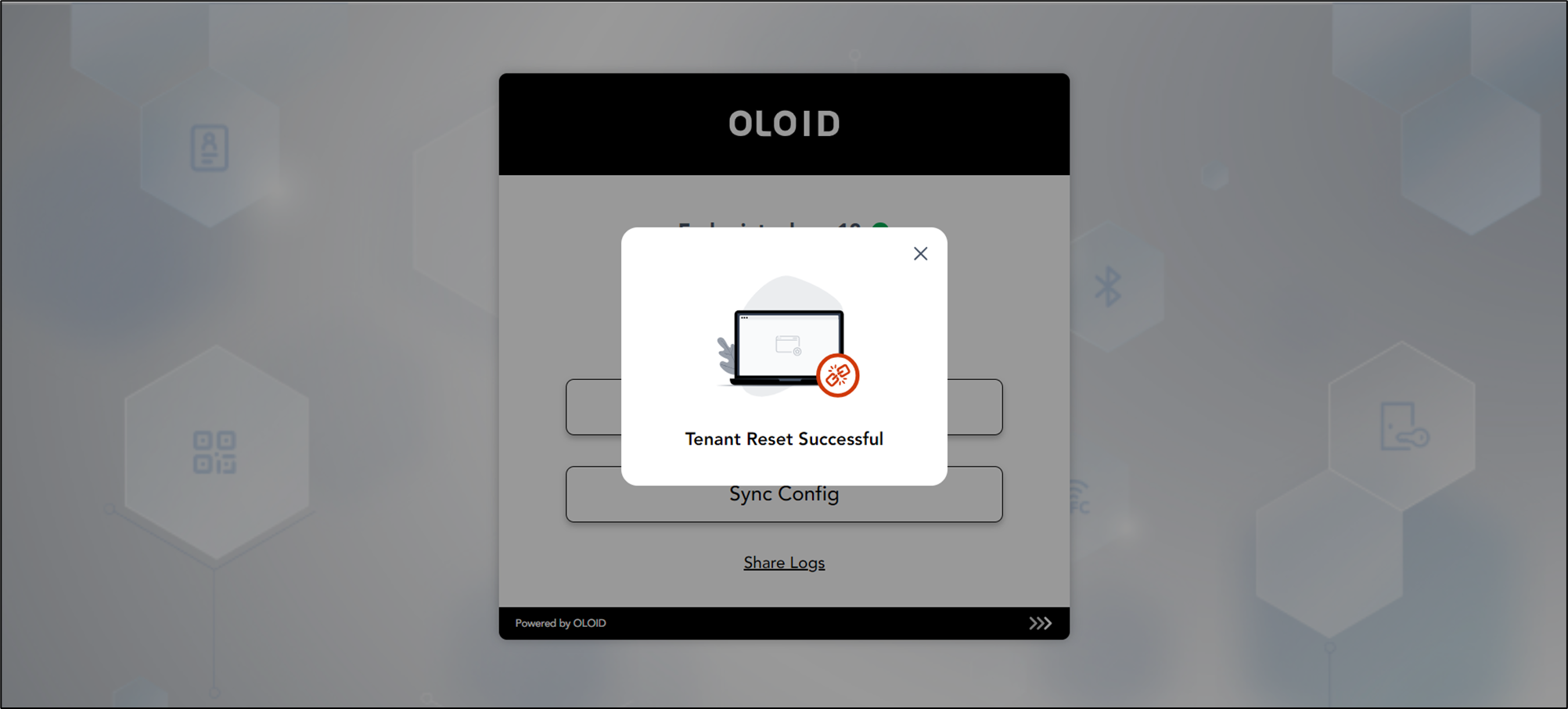 How to Reset Tenant - screenshot 8