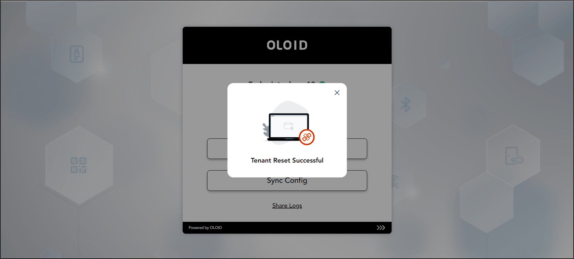 How to Reset Tenant - screenshot 8