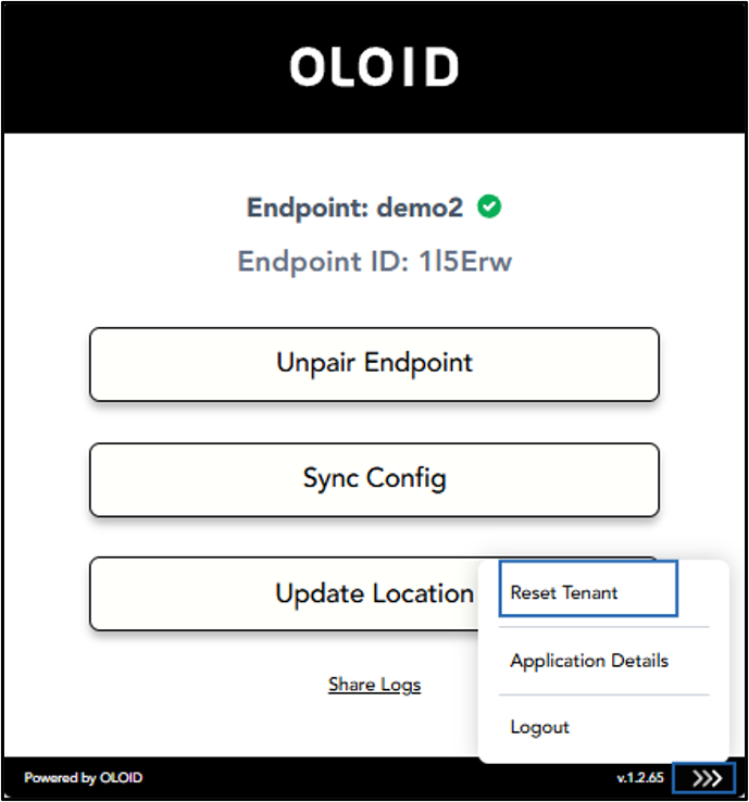 How to Reset Tenant - screenshot 6
