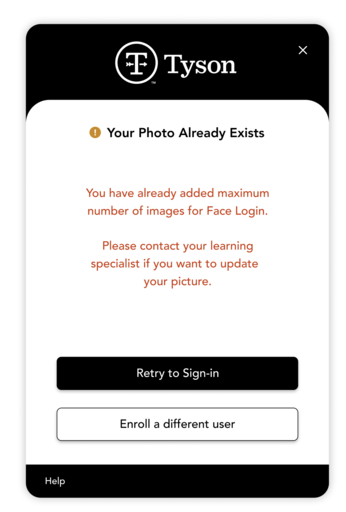 Face Login/Enroll error list and... - screenshot 16