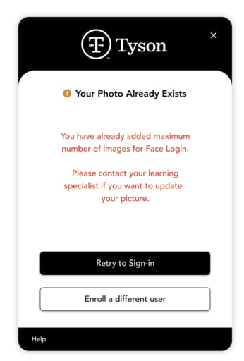Face Login/Enroll error list and... - screenshot 16