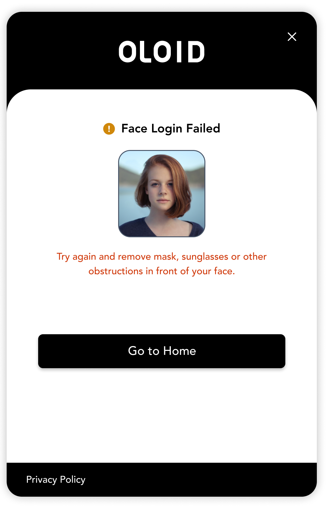 Face Login/Enroll error list and... - screenshot 9