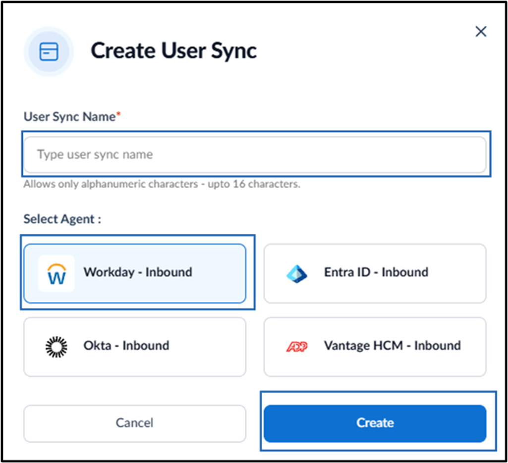 Inbound in the Tenant Admin Portal - screenshot 3