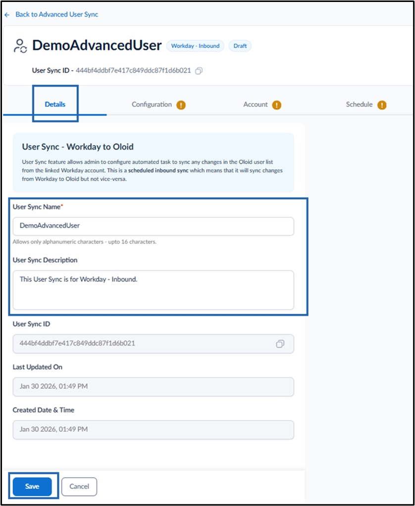 How to Configure Advanced User Sync for... - screenshot 10
