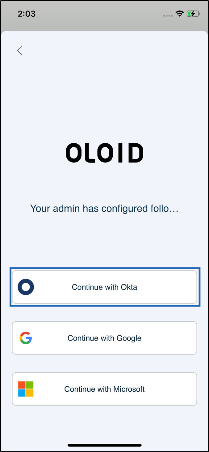 Login Using Okta SSO - screenshot 6