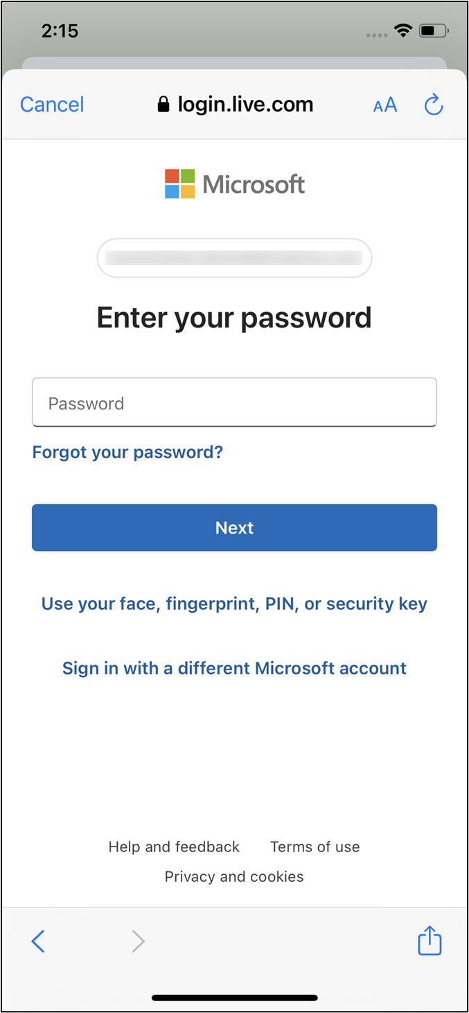 Login Using Microsoft SSO - screenshot 9