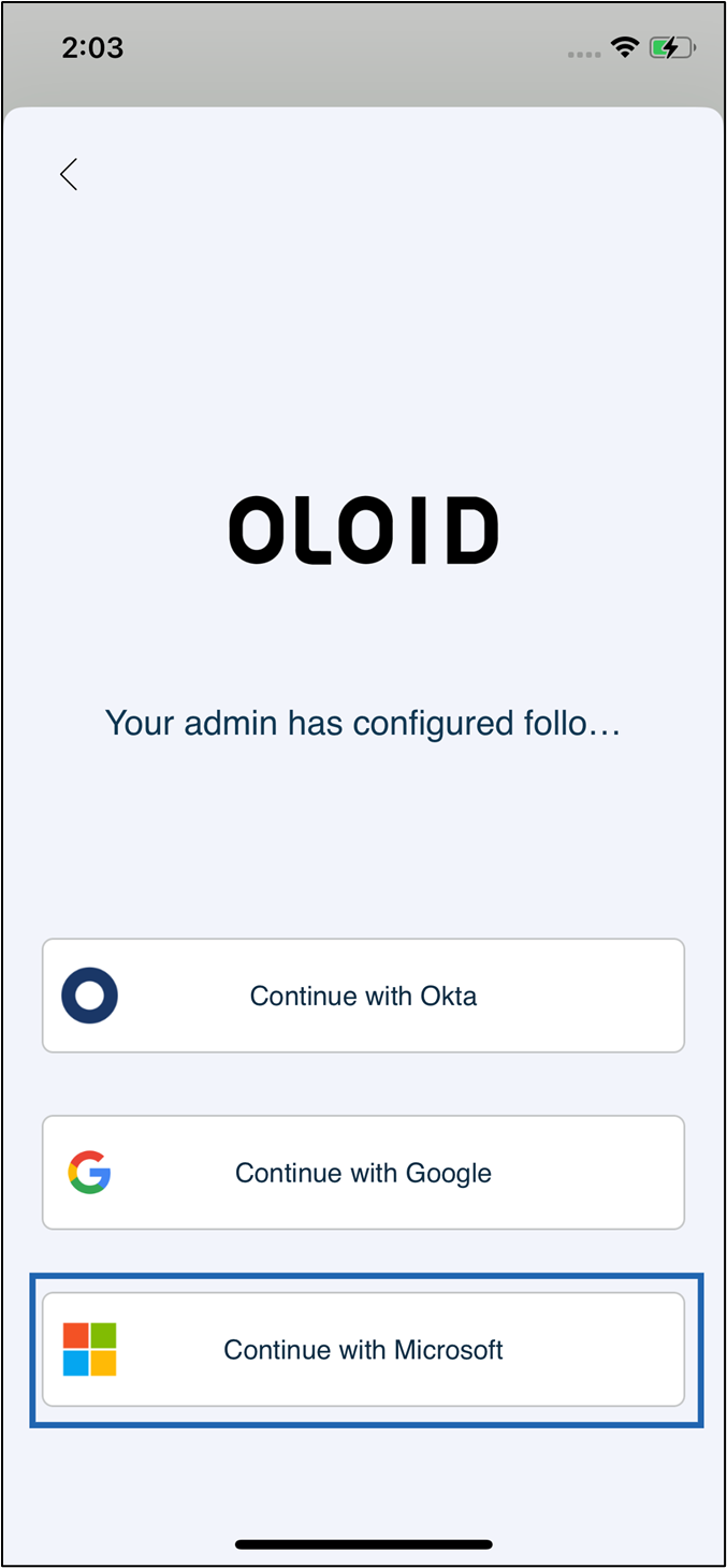 Login Using Microsoft SSO - screenshot 6