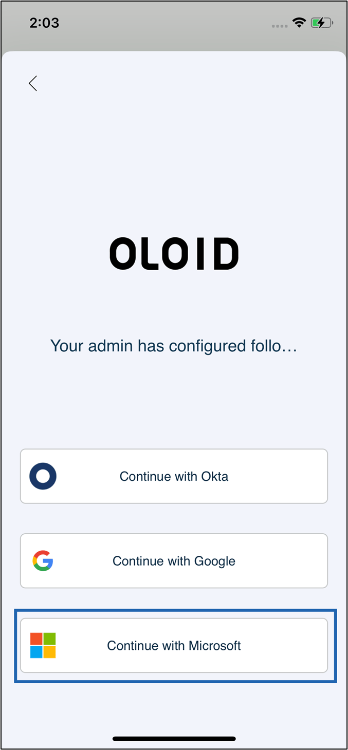 Login Using Microsoft SSO - screenshot 6