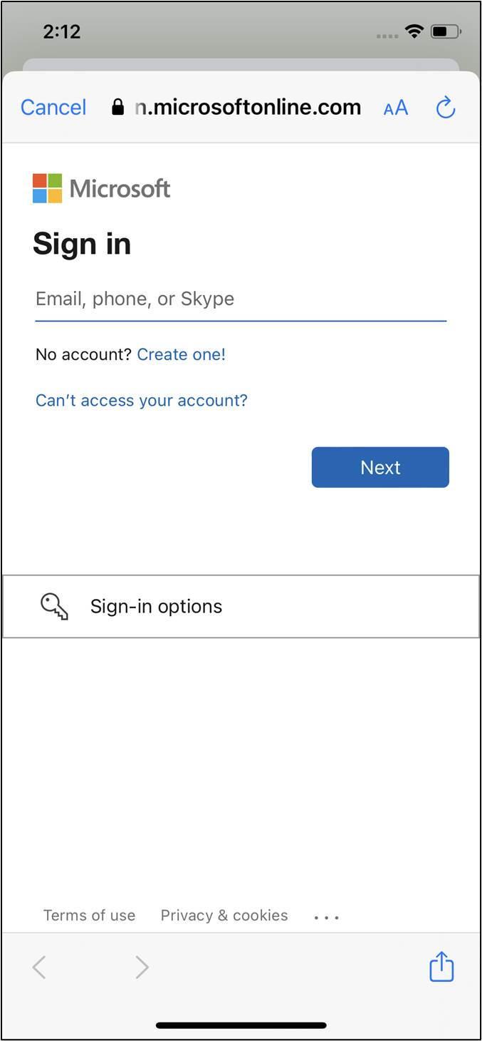 Login Using Microsoft SSO - screenshot 8